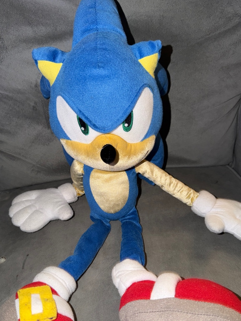 Sonic the Hedgehog Blue Plush Stuffed Character Toy